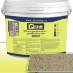 Цветная декоративная затирка Prime Grout, бежевая, 6 кг