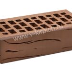 Кирпич лицевой керамический одинарный терракотовый нео М150 ГОСТ 530-2012