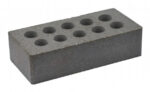 Кирпич BARRUM Мокрый асфальт Фасонный Одинарный 250х80х65
