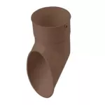 Слив трубы, ПВХ, серия Стандарт, цвет Коричневый
