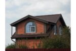 Металлочерепица Классик ("Classic") v01 0,5 Rooftop Бархат RAL 8017 шоколад — изображение 6