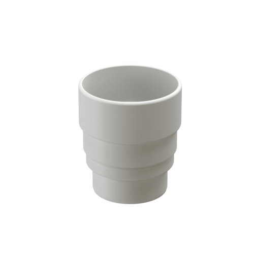 Переходник для водостока LUX/PREMIUM, пломбир