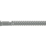 Шпилька специальная с гайкой (без цвета) Standard, оцинкованная сталь