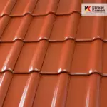 Керамическая черепица Roben PIEMONT Kupfer-rotbraun 472×290 мм