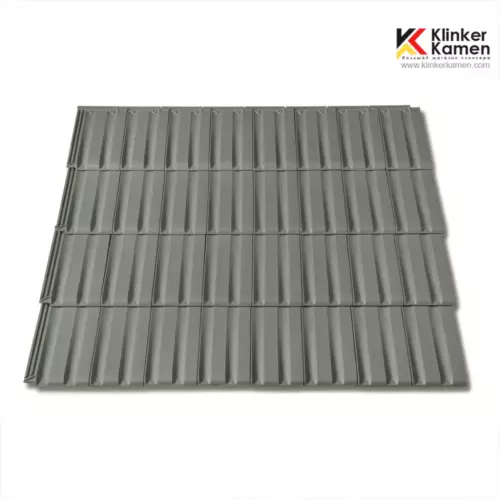 Керамическая черепица La Escandella Innova TNXK Grey 258×465 мм