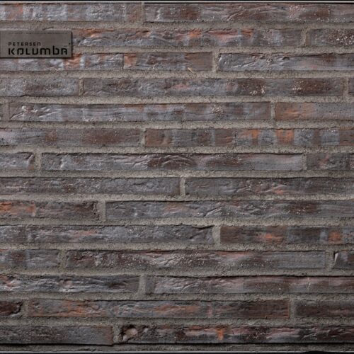 Длинный клинкерный кирпич Petersen Tegl Kolumba K44 Blau Violet, LF 528x108x37 мм