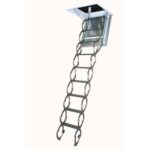 Лестница металлическая огнестойкая FAKRO 70x110 LSF-300