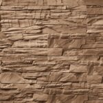 Гипсовая плитка под скалу Air Stone Мадрид А07.23, коричневая