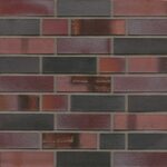 Клинкерный кирпич MUHR NF 29 Schwarzblau-bunt spezial, NF 240x115x71 мм