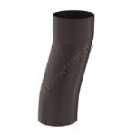 S-обвод Aquasystem D100 мм, GreenCoat Pural BT matt, RR 32 (коричневый)
