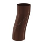 S-обвод Aquasystem D100 мм, GreenCoat Pural BT, RAL 8017 (коричневый)