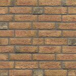 Клинкерный кирпич MUHR WDF 35 Holstein-Barock gerumpelt, WDF 210x100x65 мм