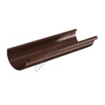 Желоб водосточный 3м Aquasystem D125 мм, GreenCoat Pural BT matt, RAL 8017 (коричневый)