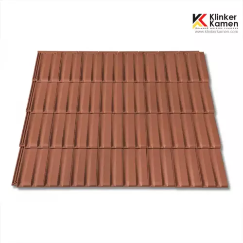 Керамическая черепица La Escandella Innova TNRK Red 258×465 мм